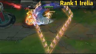 Rank 1 Irelia: This Irelia Will Blow Your Mind! *LEVEL 1 SOLO KILL*