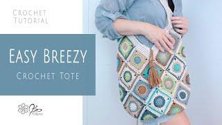 How To Make The Easy Breezy Crochet Tote Bag