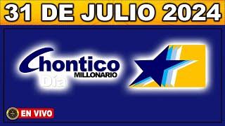 Resultado CHONTICO DIA MIÉRCOLES 31 de julio de 2024 #chance #chonticodia