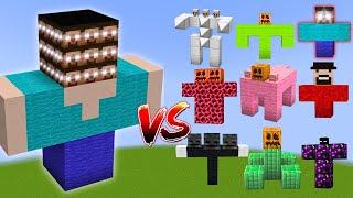 MUTANT HEROBRINE vs All Minecraft Bosses - Minecraft Mob Battle