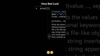 why Python Rejected me. very bad language #phomuxler #shorts #python #sad