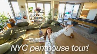 my NYC penthouse apartment tour: $13,050/month in Brooklyn