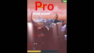 HUNGRY SHARK Evolution Pro vs Noob Shark  #youtubeshorts #shots