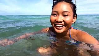 BERENANG DI LAUT SENDIRIAN || BINGIN BEACH