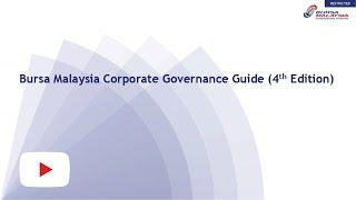 Webinar on Corporate Governance Guide (4th Edition)