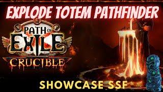 POE 3.21 SSF Explode totem Pathfinder (Poison) Showcase