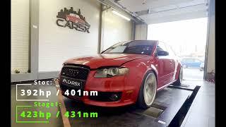 Audi RS4 B7 4.2 V8 FSI - Stage1 Pops&bangs