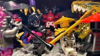 LEGO Ninjago Stone Wars Battle: Overlord vs First Spinjitzu Master