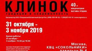 Клинок 2019 осень 40-я выставка в Сокольниках!Основное!!!