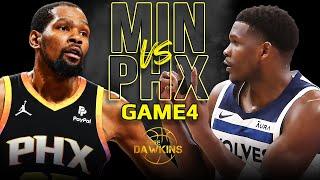 Minnesota Timberwolves vs Phoenix Suns Game 4 Full Highlights | 2024 WCR1 | FreeDawkins