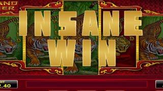 GRAND TIGER CASINO INSANE WIN  MAX BONUS / *80 BONUSSPINS الرحمة لا للكازينو