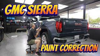 Polishing & ceramic coating a 2021 GMC Sierra || Serving Killeen, Copperas Cove, Harker Heights