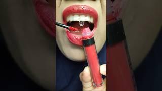ASMR Magic "Lip Cream Glossy with Red Berry" Transforms to a Candy! #short #shorts 991