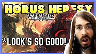 MoistCr1tical Reacts to Warhammer: The Horus Heresy Cinematic Trailer | Penguinz0 Reacts #moisty