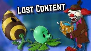 The Unused Content of Plants vs. Zombies