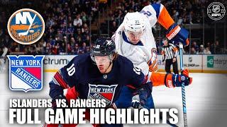 New York Islanders vs. New York Rangers | Full Game Highlights | ESPN NHL