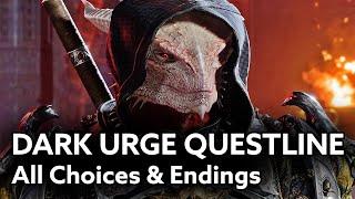 Baldurs Gate 3 - Dark Urge Questline (All Choices and Endings)