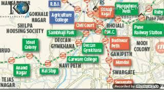 Pune Metro Route Map