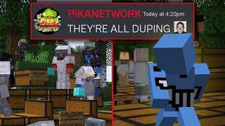 Duping with 100 players on Minecraft's Biggest Pay-to-win Cracked Server