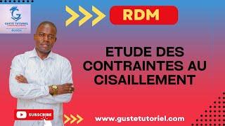 Étude de la contrainte au cisaillement