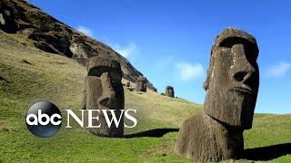 The history of the massive Easter Island statues l GMA