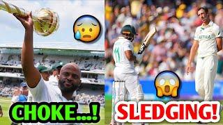 "CHOKER" Bavuma on Australia SLEDGING! | WTC Final Australia vs South Africa Cricket News Facts
