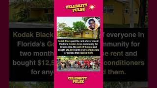 Kodak Black Pays Rent for ENTIRE Florida Community! #kodakblack #rent #shorts #support