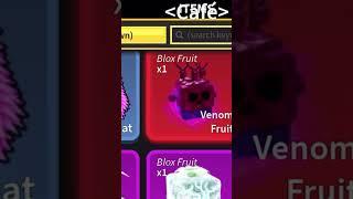 TRADED FOR VENOM FRUIT| EATING VENOM FRUIT *ROBLOX BLOXFRUITS*