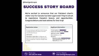 #canadavisitorvisa  #sucessstory #canadavisa #canadavisaprocess