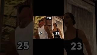 Carl Johnson and Catalina  #gta #gtasanandreas #edit #shorts #fyp #rockstar #game #sadedit