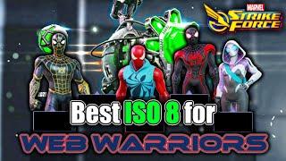 BEST ISO 8 FOR THE WEB WARRIORS | WHEN TO USE SKIRMISHER | MARVEL STRIKE FORCE | MSF