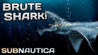 BRUTE SHARK predator, PS4 version & more! | Subnautica News #112