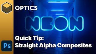 Boris FX Optics 2022 - Photoshop Color Shift Fix & Alpha Compositing [Quick Tip]