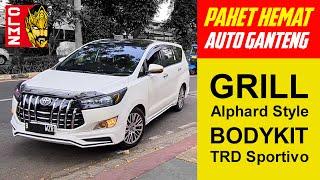Toyota Innova Reborn Modifikasi | Grill Alphard dan Bodykit TRD 2021 | Auto Ganteng ‼