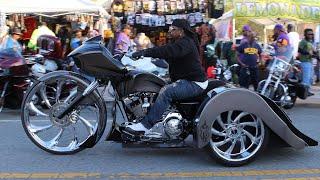 2025 DAYTONA BLACK BIKE WEEK, DAYTONA BEACH BIKE WEEK, BAGGERS, AMAZING BIKES, HARLEYS