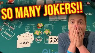 WILD 5 POKER IN LAS VEGAS!! HITTING THOSE BONUS HANDS!!