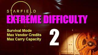 Starfield Walkthrough EXTREME DIFFICULTY - Part 2: First Dog Fight & the Kreet Research Lab