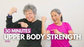 Upper Body Strength Workout for Seniors and Beginners