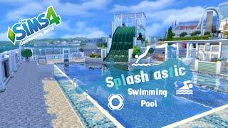 The Sims 4 - Community Build - Splashtastic Swimming Pool