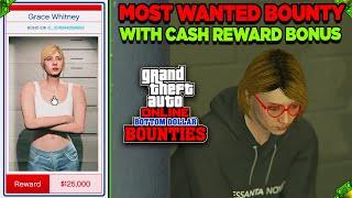 GTA Online 'Grace Whitney' Most Wanted Bounty Target With Cash Reward