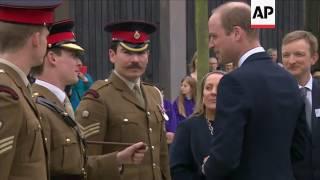 Prince William lays wreath for PC Keith Palmer