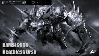 RAMZES666 Deathless Ursa - Dota 2 Pro Dark Side [RAMZES666 Deathless Game #15] 4K