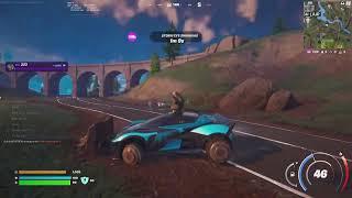 Fortnite BRIX BARTON in the INSIDIO car with sky blue BOOST️🪽