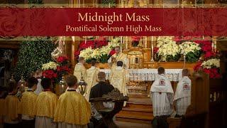 Live Stream - Christmas Midnight Pontifical Mass - 2002 Missal - Dec. 25th