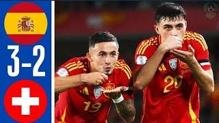 Spain vs Switzerland 3-2 - All Goals & Extended Highlights | UEFA League 2024/25