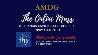 The Online Mass  Thursday 13  March  2025.