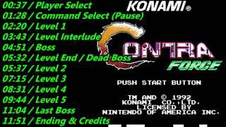 Nes: Contra Force Soundtrack