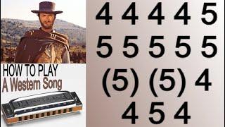 THE GOOD THE BAD & THE UGLY  HARMONICA ( C DIATONIC ), ARMÓNICA C, BLUES HARP C, GAITA DE BOCA C