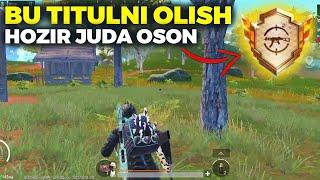 ГРОЗА ВРАГОВ TITULINI QANDAY QILIB OSON OLISH / PUBG MOBILE DOSTIJENIYA BAJARAMIZ