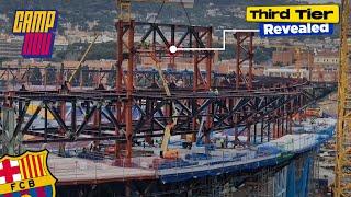 New Camp Nou Construction Update: Third Tier Revealed! || March 12, 2025